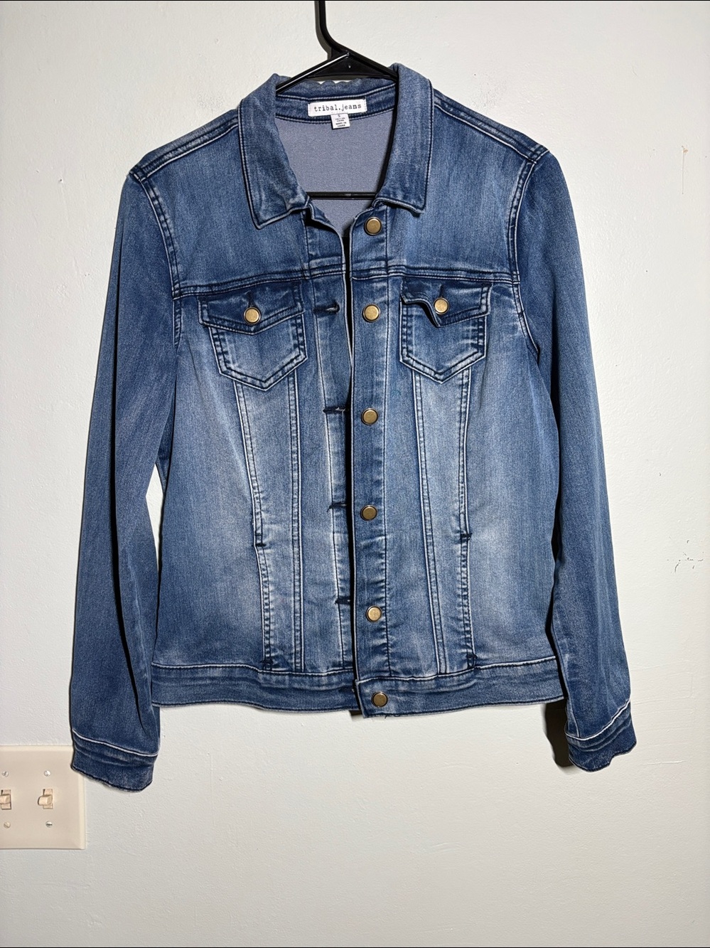 Tribal jeans denim jacket S